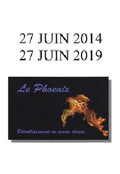 couverture du livre de Michel Genton le phoenix 27 juin 2014 27 juin 2019